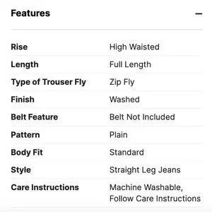 Size Chart Missguided Jeans Sizing Missguided Jeans Missguided